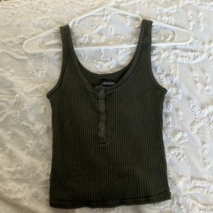 wild fable green tank top